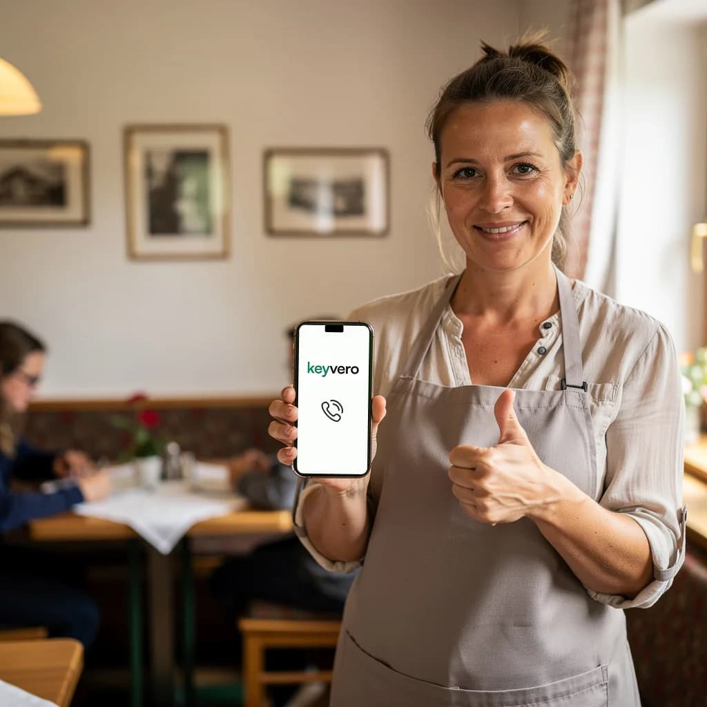 Service-Kraft im Restaurant